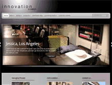 Tablet Screenshot of innovationasalon.com